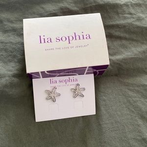 Lia Sophia High Tide Starfish Earrings